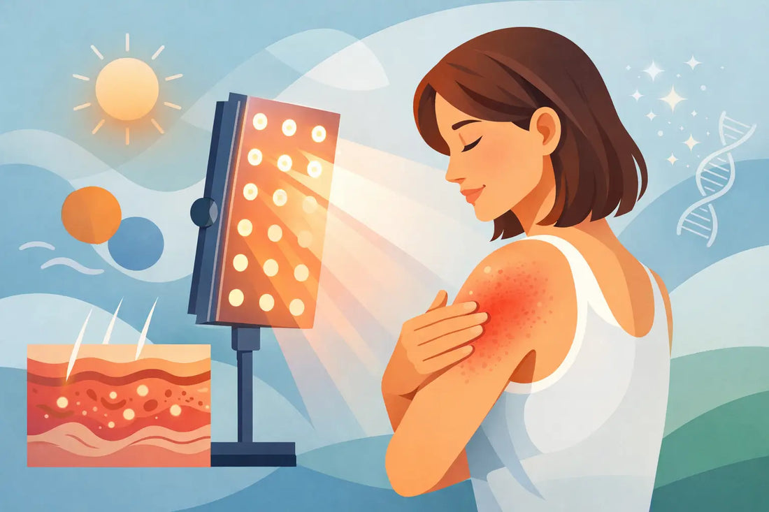 Hoe behandel je eczeem met lichttherapie?