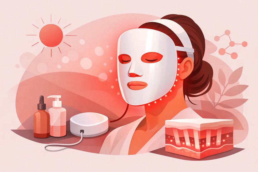 Rood licht therapie gezichtsmasker uitgelegd