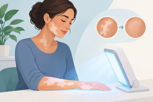 Zo start u met lichttherapie bij vitiligo