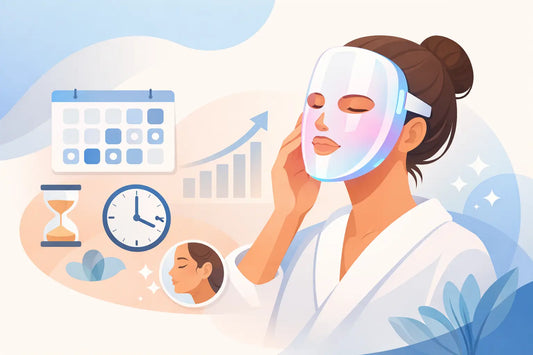 Hoe vaak een led masker gebruiken voor resultaat?