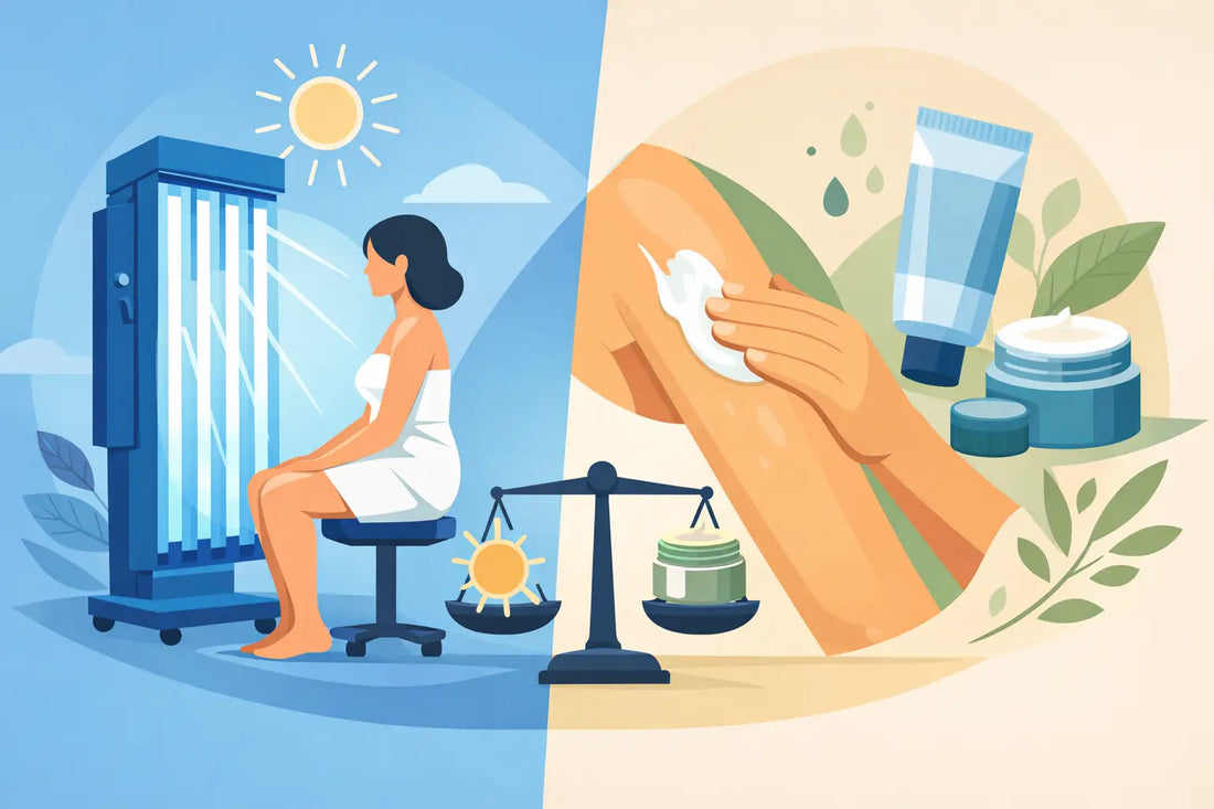 UVB therapie versus zalf: wat werkt wanneer?