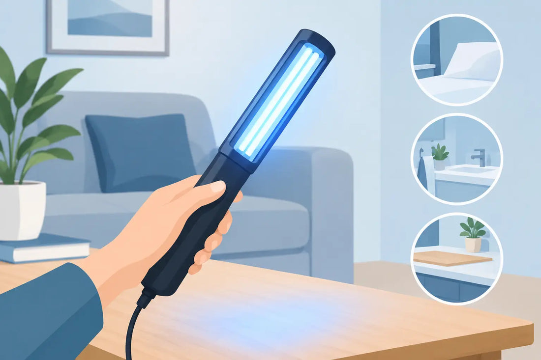 Eerlijke review van een UVB 311 handlamp voor thuis