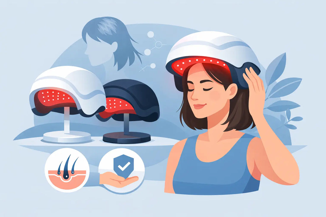 Hoe kies je een LED-helm bij haarverlies?