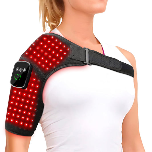 Red Light Therapy Schouder Pad met Accu – Vermindert Spierpijn & Stijfheid