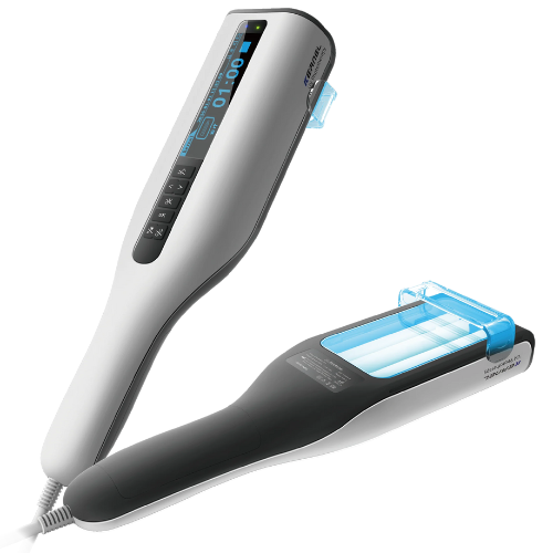 Kernel UVB Lichttherapie Handlamp – Philips™ 311nm UVB Lamp – Voor Psoriasis, Vitiligo & Eczeem – Met Timer & UV-Beschermbril – Thuisgebruik - Oplaadbaar met Accu