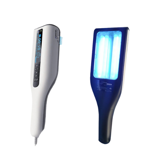 UVB 311nm Hand Lamp for Home Treatment - With Timer - 104cm² - Light Therapy for Vitiligo, Psoriasis, Eczema and Other Skin Conditions - Battery-Free 